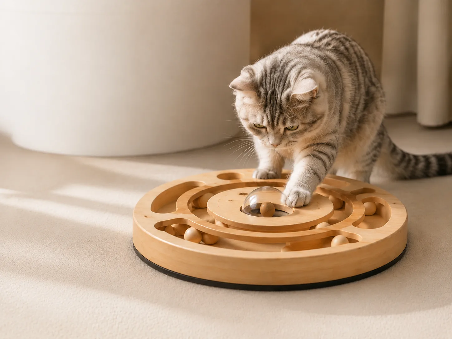 Case Three: Kitten Slow-Feeding and Sniffing Combined Solution