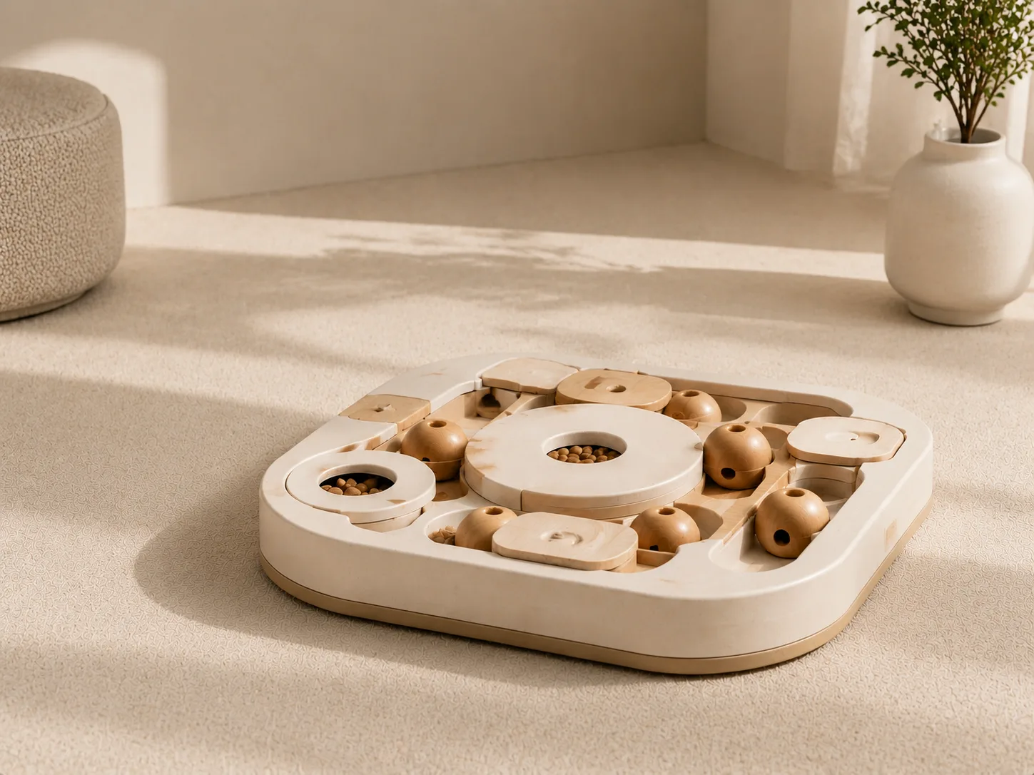 Case One: Urban Apartment Wooden Wall Cat Activity System