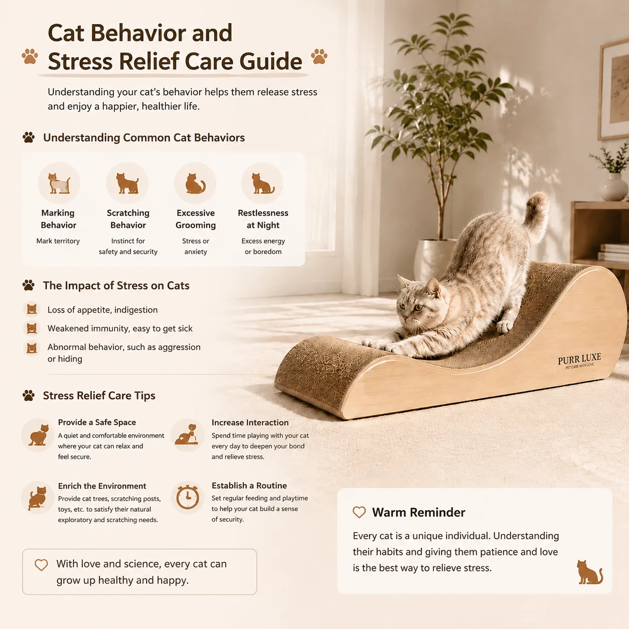 Forest Isle Premium Cat Scratcher Lounge